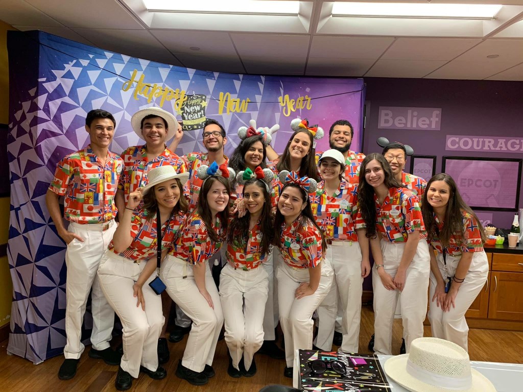 Grupo de cast members do International Program 18/19