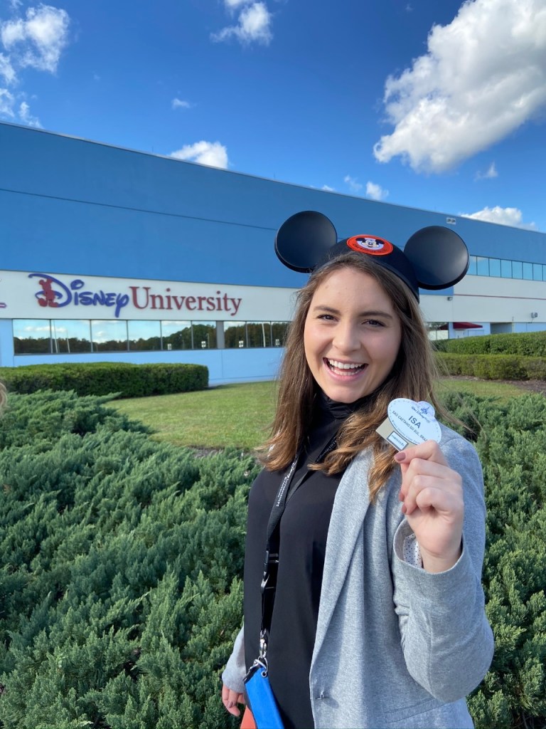 Isadora na Disney University / Foto: Isadora Bottecchia