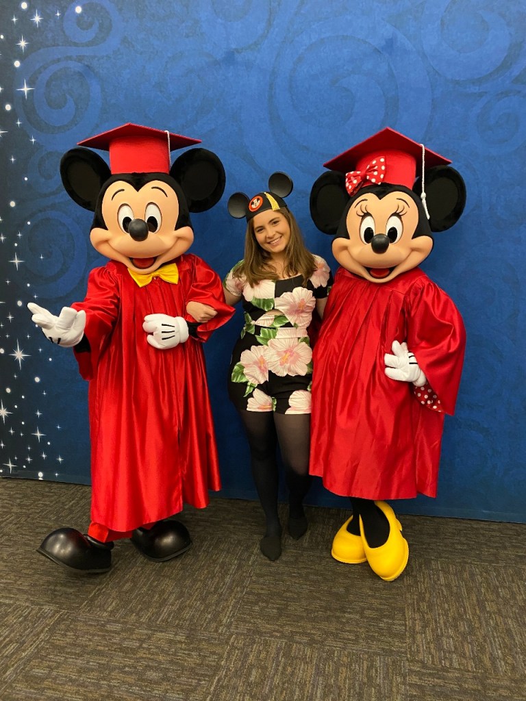 Isadora na graduação do ICP 19/20 / Foto: Isadora Bottecchia