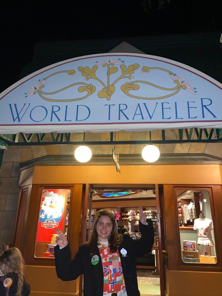 Loja World Traveler no Epcot / Foto: Isadora Bottecchia