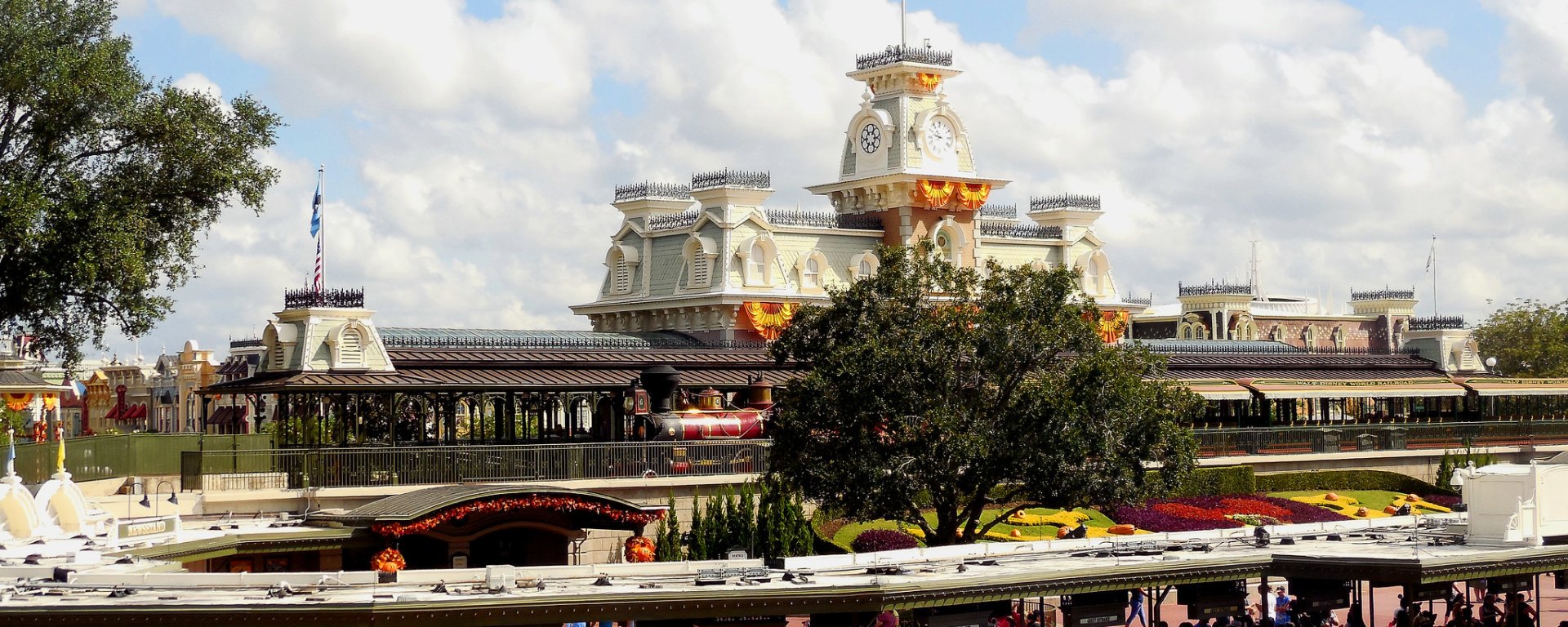 Entrada do Magic Kingdom - Foto: David Aughinbaugh II / Flickr