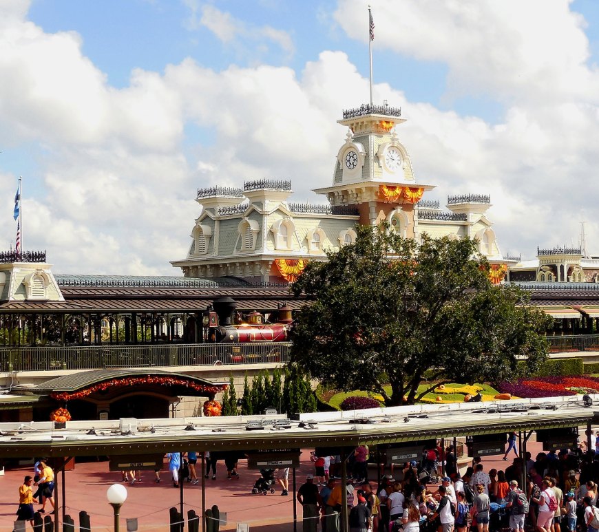 Entrada do Magic Kingdom - Foto: David Aughinbaugh II / Flickr